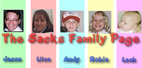 Jason, Liisa, Andy, Robin and Leah Sacks